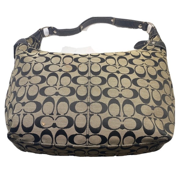 Coach Penelope Bag, Signature Canvas, Black & Gray (F14690) - Picture 2 of 5